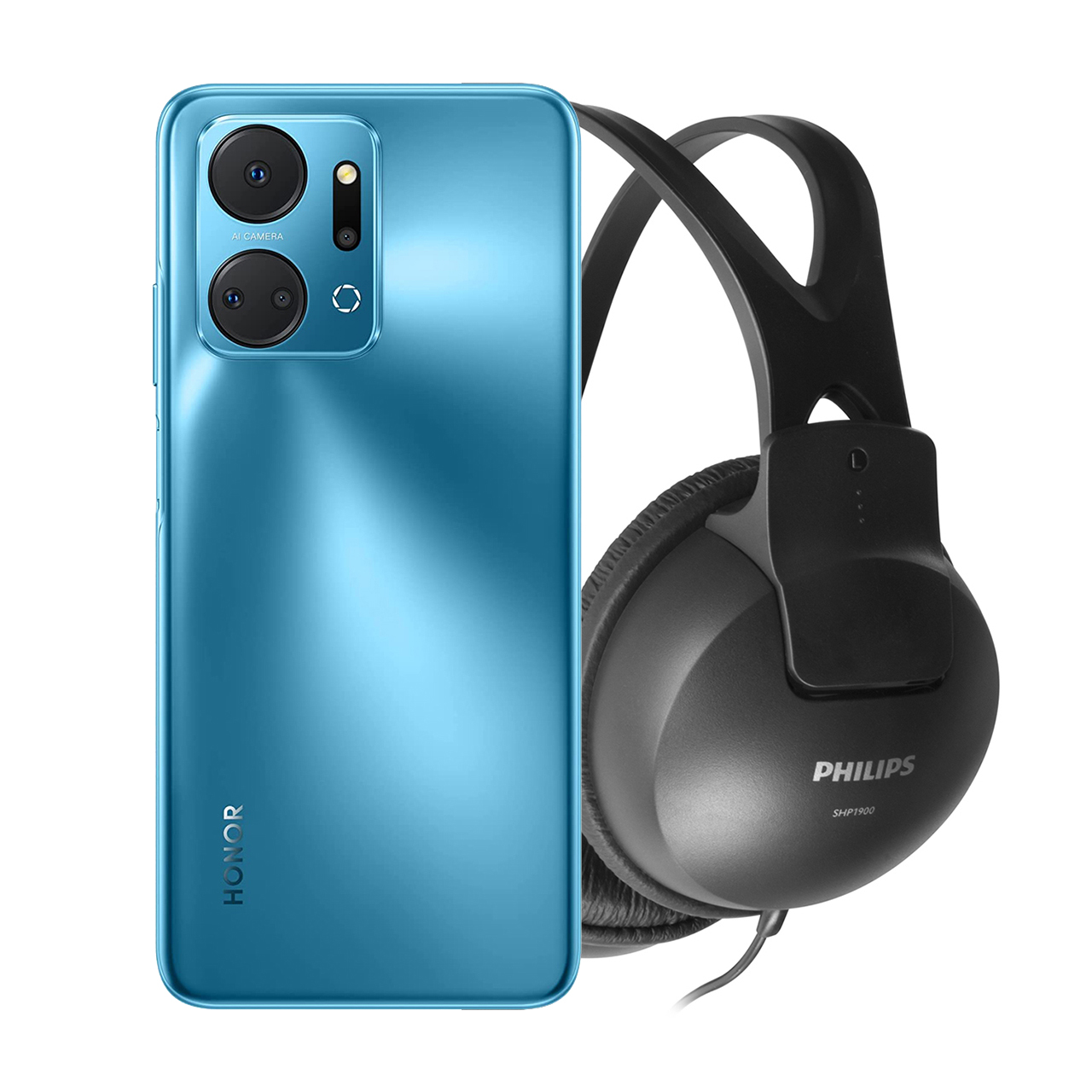 Honor X7A 6Gb 128Gb Azul Más Audífonos.