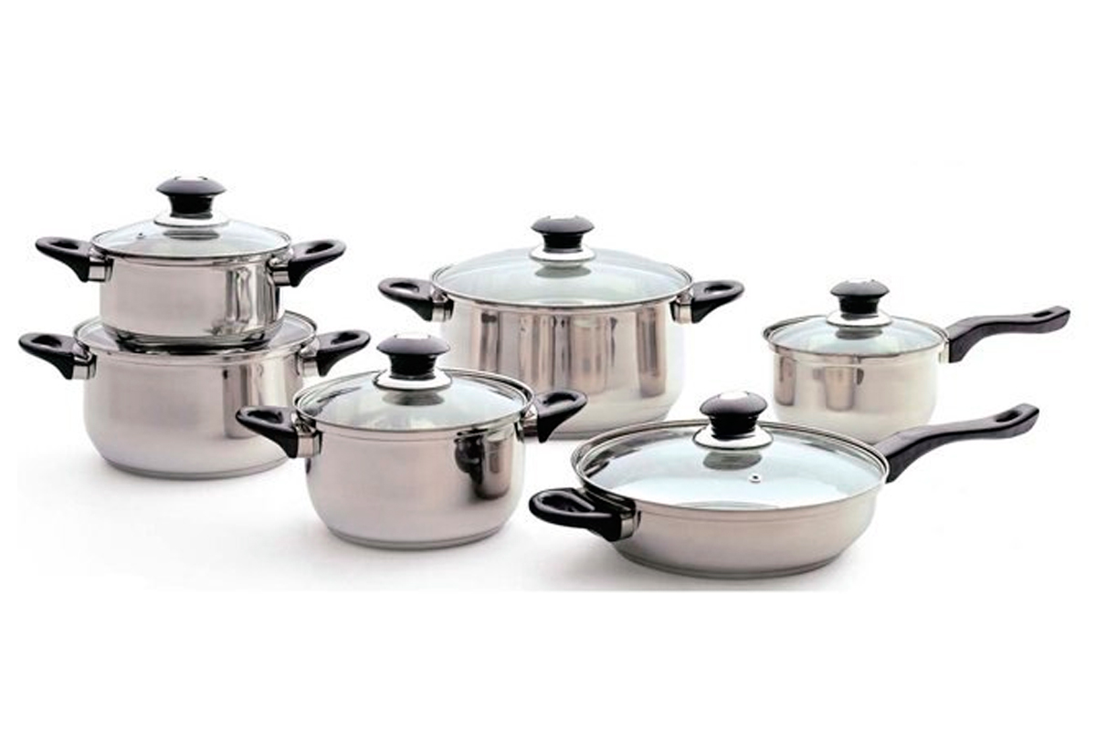 BATERIA DE COCINA 12 PZAZ MONTERREY MAGEFESA.