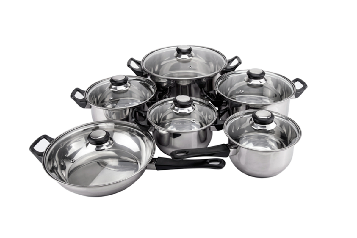 BATERIA DE COCINA 12 PZAZ MONTERREY MAGEFESA.