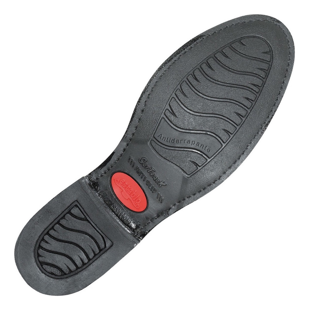 Bota Botín De Trabajo Industrial Establo 555 De Piel.