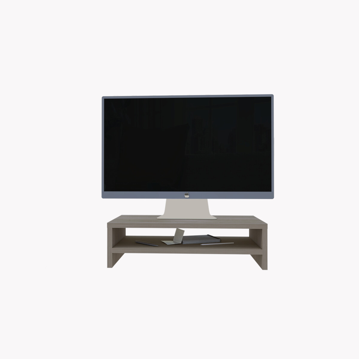 BASE TIPO STAND ARMABLE PARA MONITOR DE COMPUTADORA MODELO ATACAMA.
