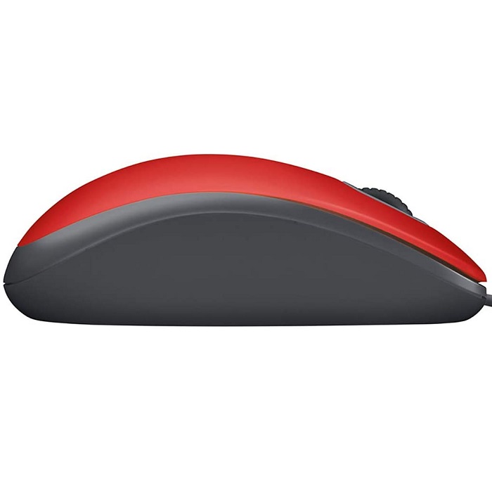 Mouse Logitech Alambrico Optico USB Rojo M110 SILENT 910-005492