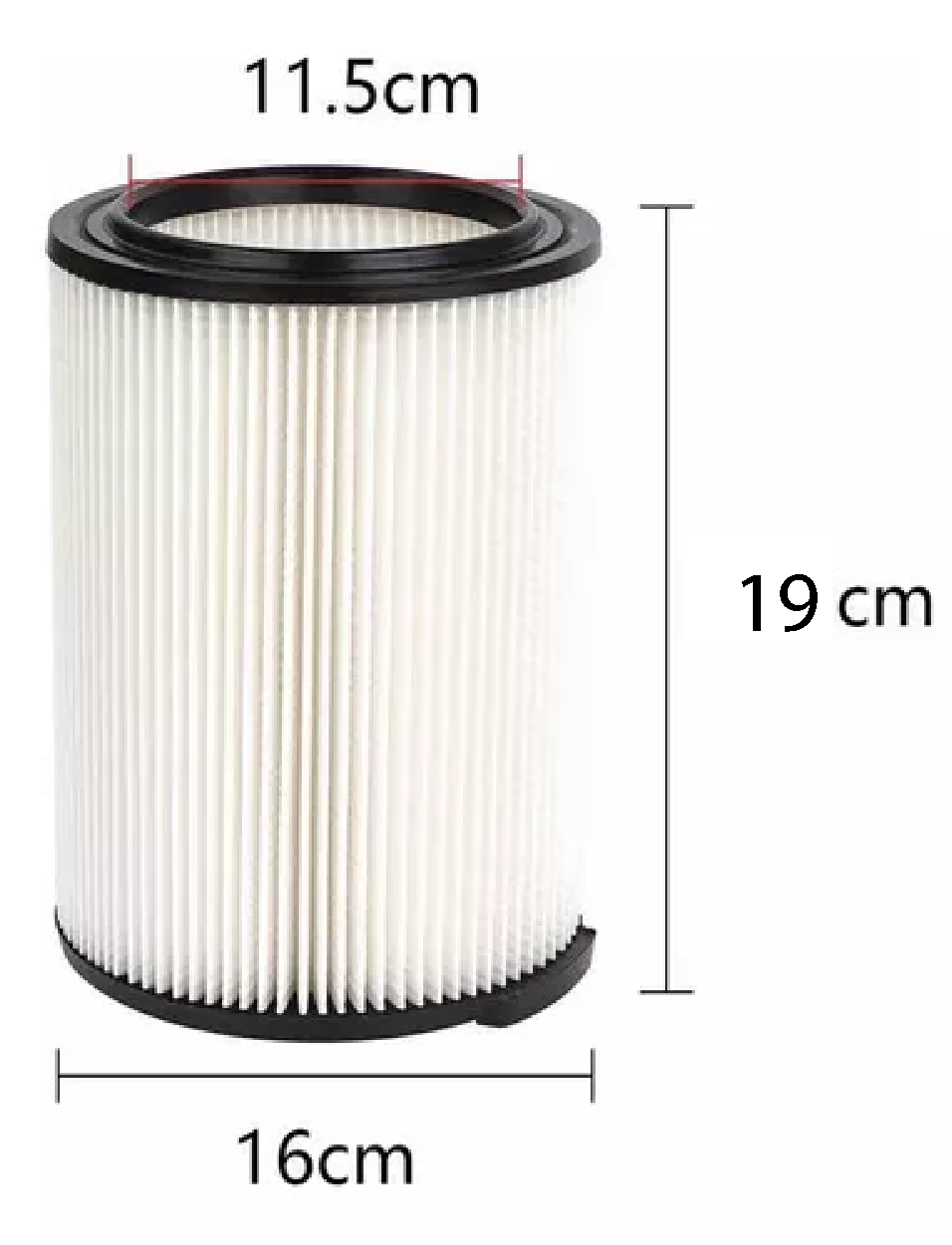 Filtro para Uso General para Aspiradoras Craftsman de 6 a 20 Galones Equivalente Cmxzvbe38754.