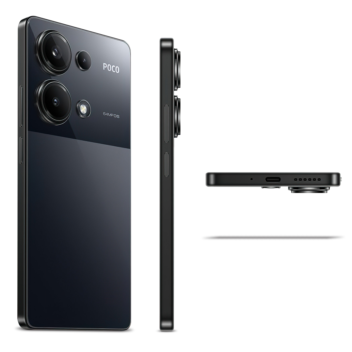 Celular Xiaomi Poco M6 Pro Helio 8GB 256GB 6.67Pulg Black.