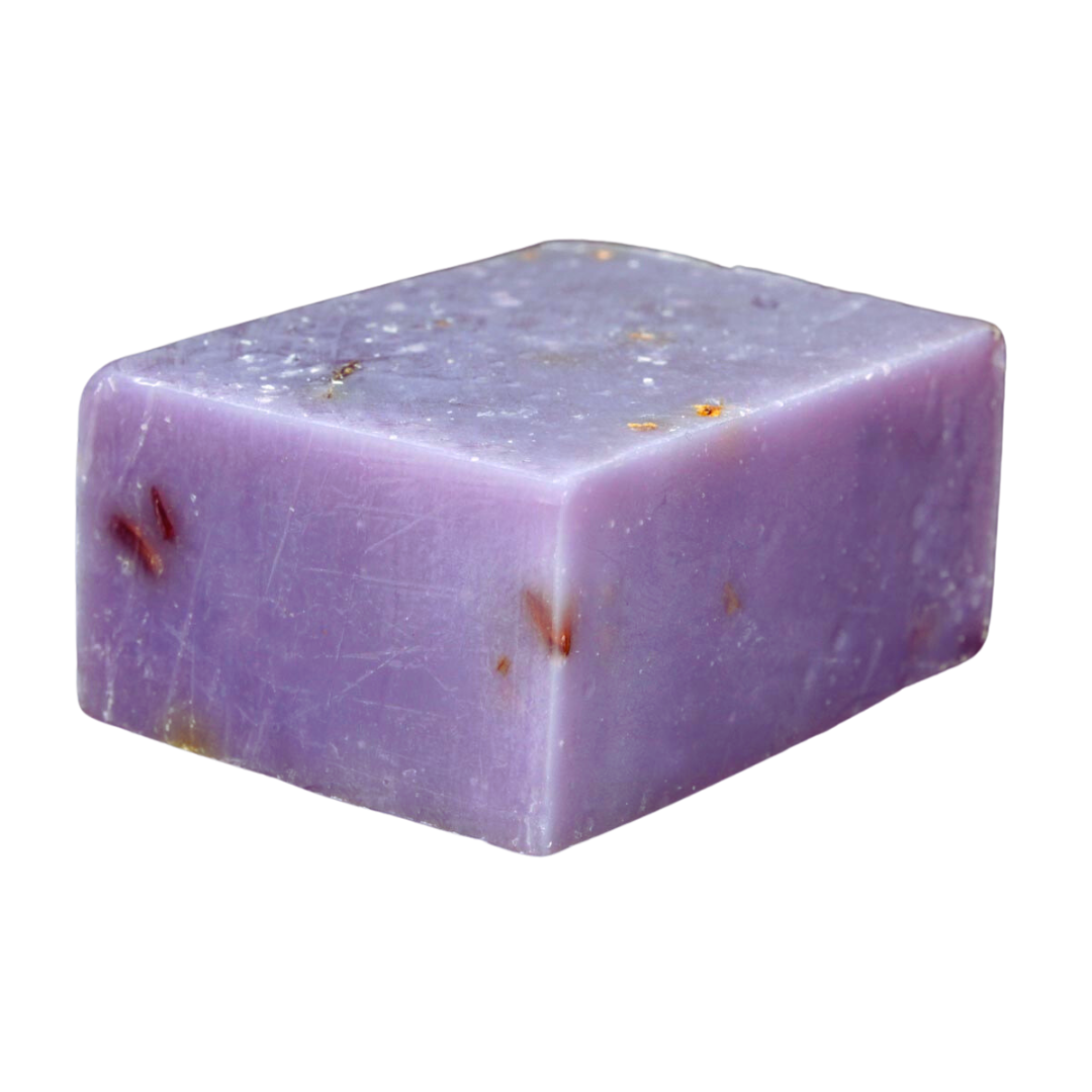 Kit de 2 Jabones Artesanales Barra Biodegradable Con Aceite Esencial Lavanda.