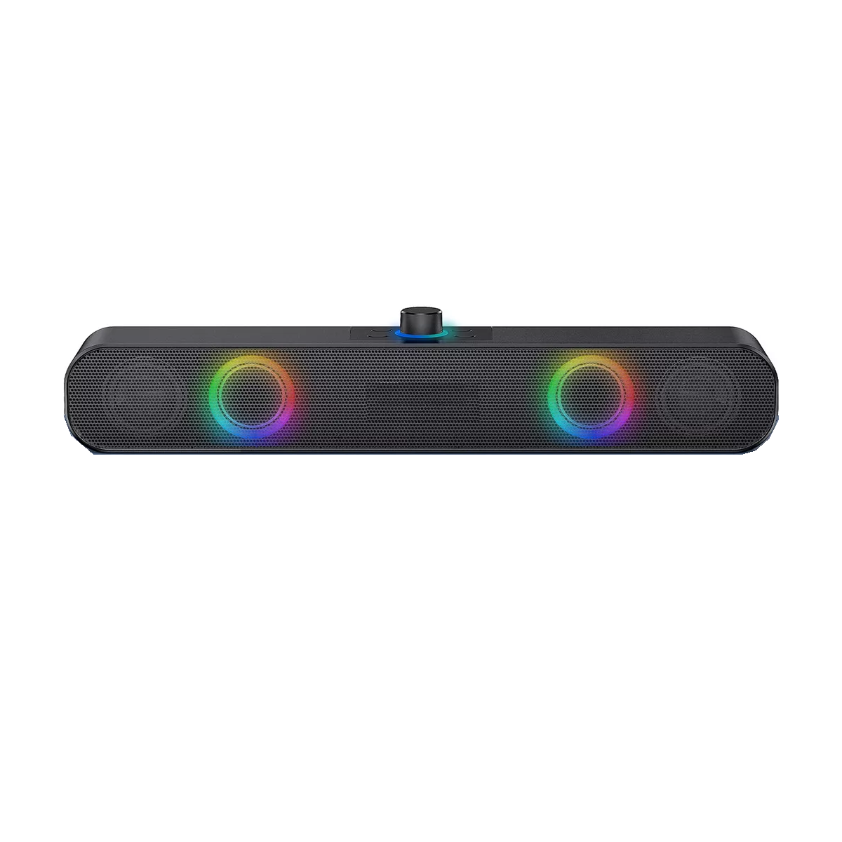 Bocina Bluetooth, Bocinas para PC Bocinas Inalámbrica Bluetooth RGB Altavoz Inalámbrico, Soporte 3.5 mm AUX/TF/USB/Bluetooth para Interior, Hogar y Fiesta