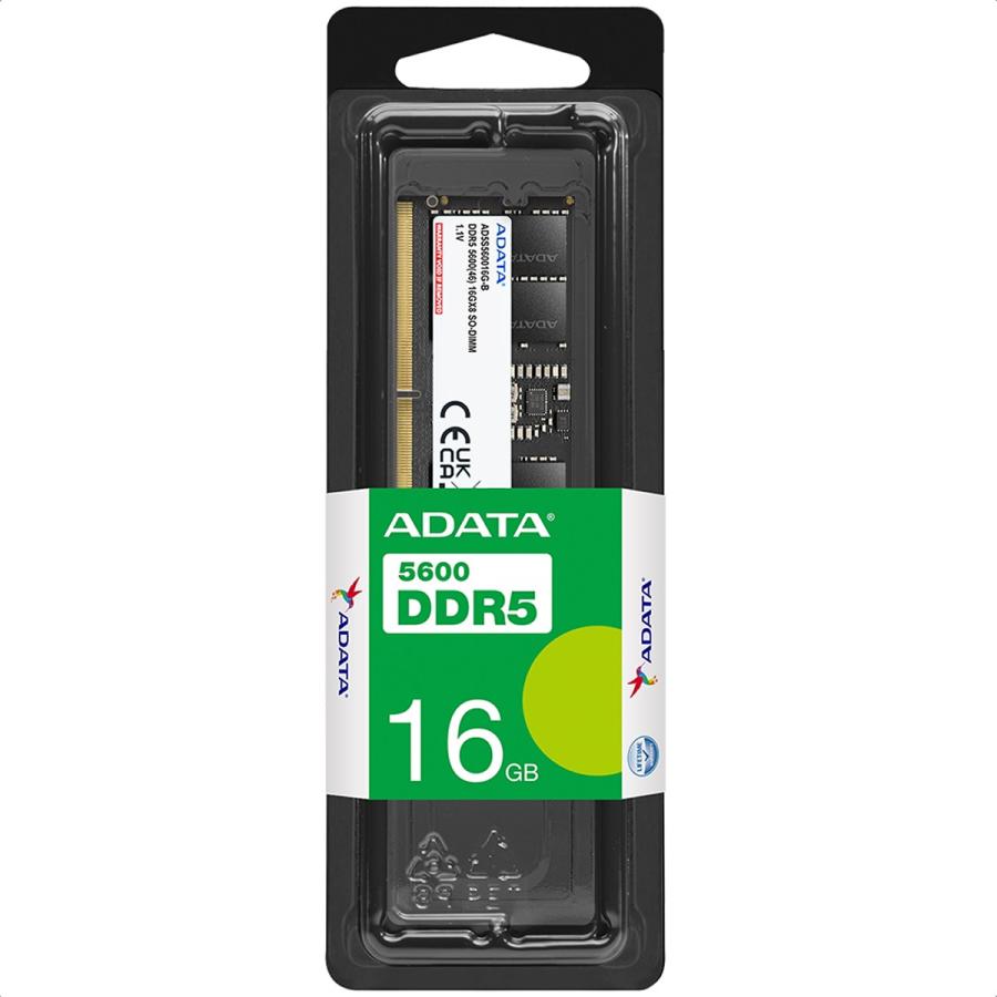 Memoria Ram DDR5 Sodimm Adata 5600MHz 16GB PC5-44800 AD5S560016G-S