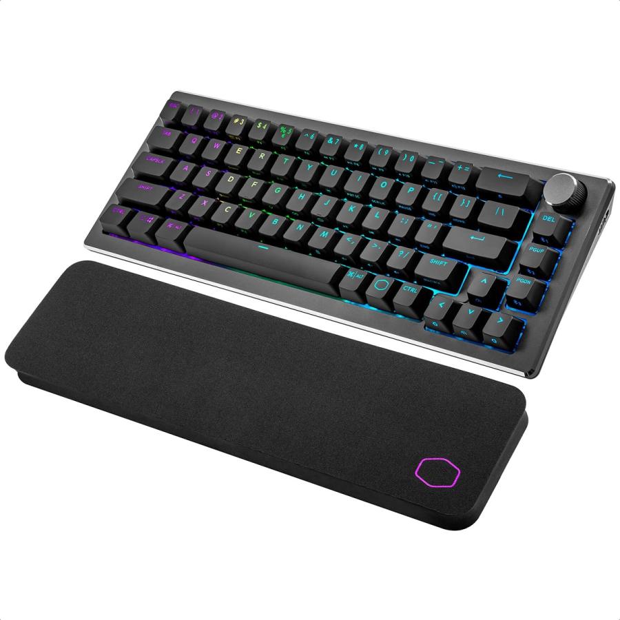 Teclado Cooler Master CK721 65% Gamer Mecanico Switch Brown RGB Inalambrico USB Y Bluetooth Gris CK-721-GKTM1-US