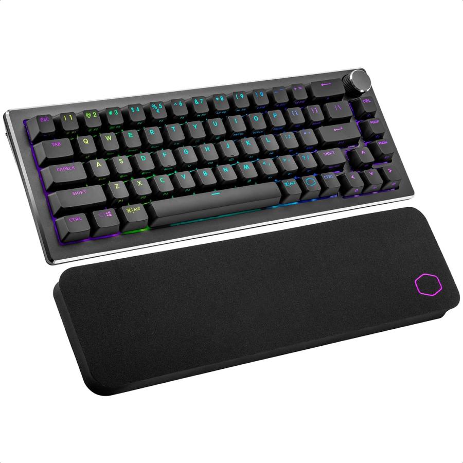 Teclado Cooler Master CK721 65% Gamer Mecanico Switch Brown RGB Inalambrico USB Y Bluetooth Gris CK-721-GKTM1-US