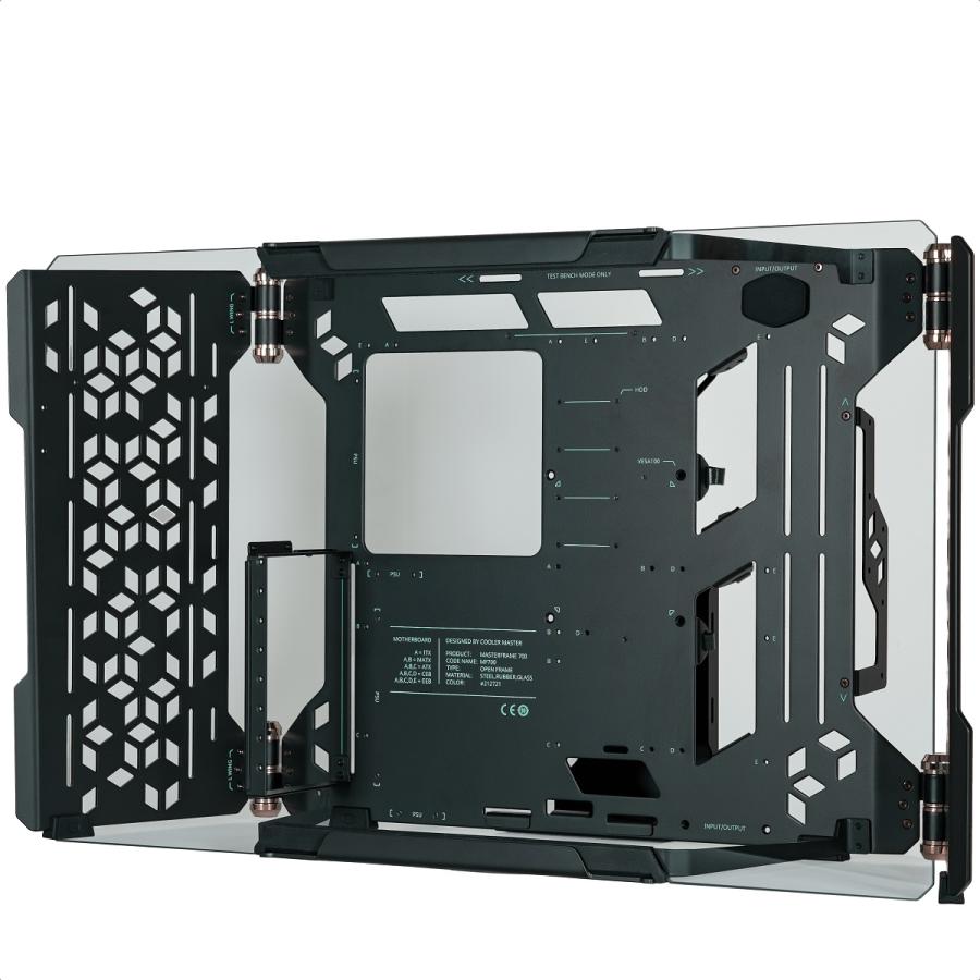 Gabinete Cooler Master MasterFrame 700 Full Tower USB3  Vidrio Templado MCF-MF700-KGNN-S00