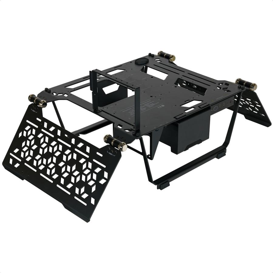 Gabinete Cooler Master MasterFrame 700 Full Tower USB3  Vidrio Templado MCF-MF700-KGNN-S00
