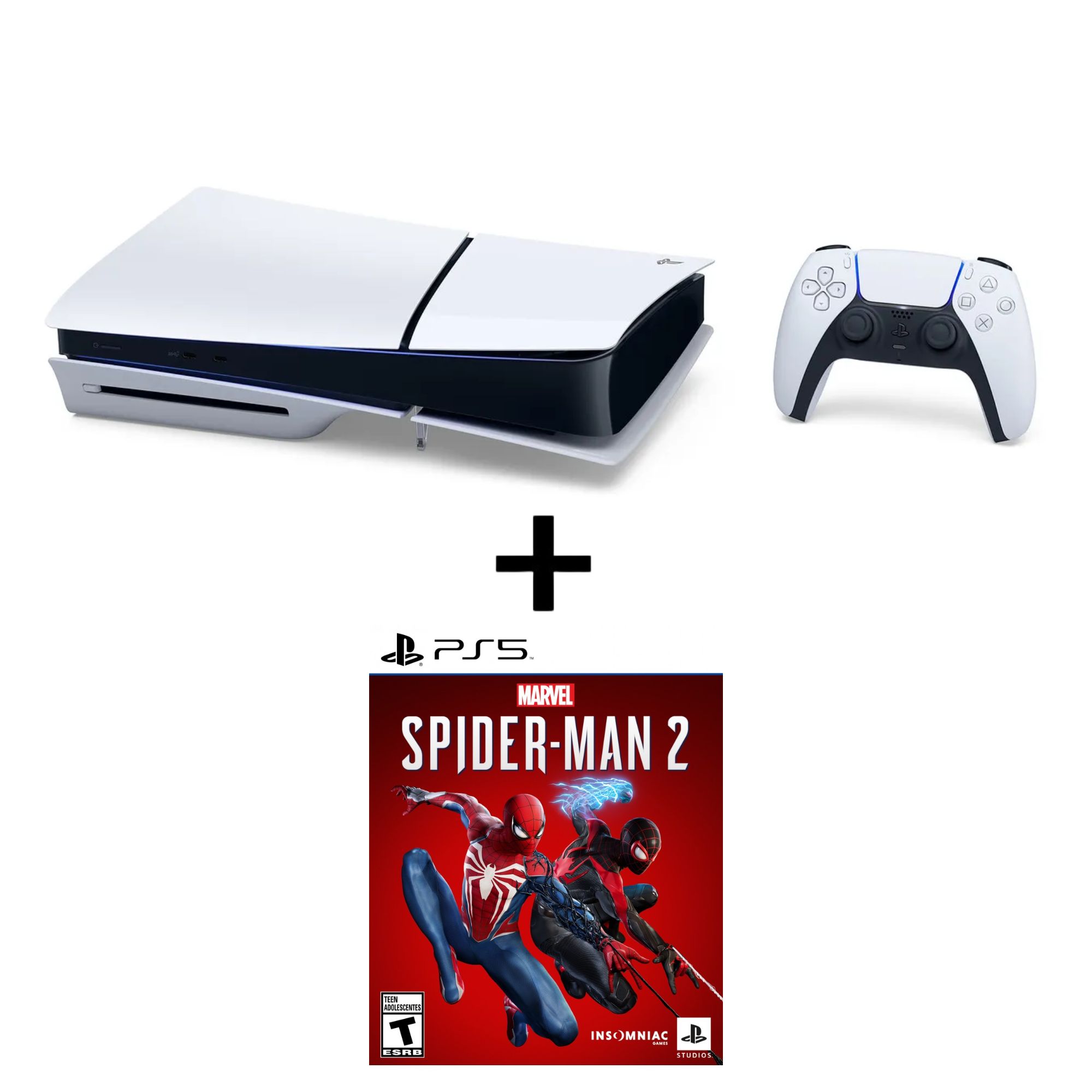 Consola PlayStation 5 Slim con Disco - Paquete Marvel's Spider-Man 2