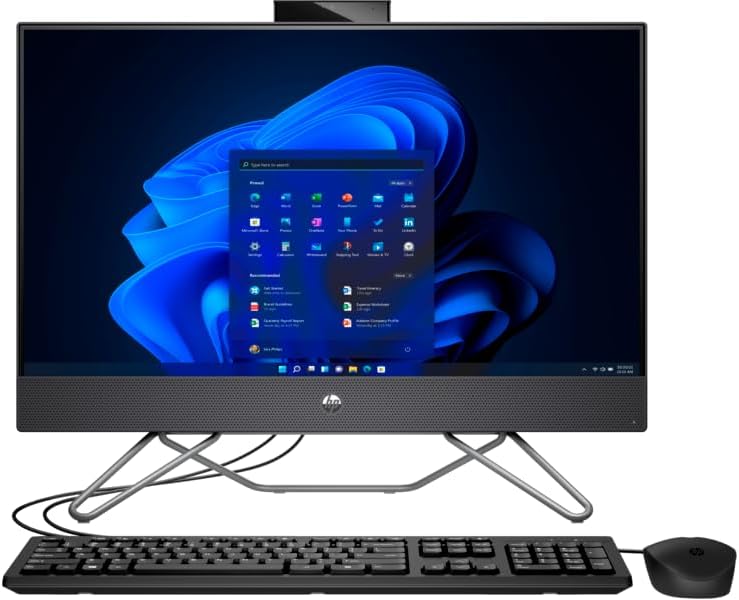 All In One Hp Proone 240 G9: I3, Ram 8gb, Ssd 256gb, W11h.