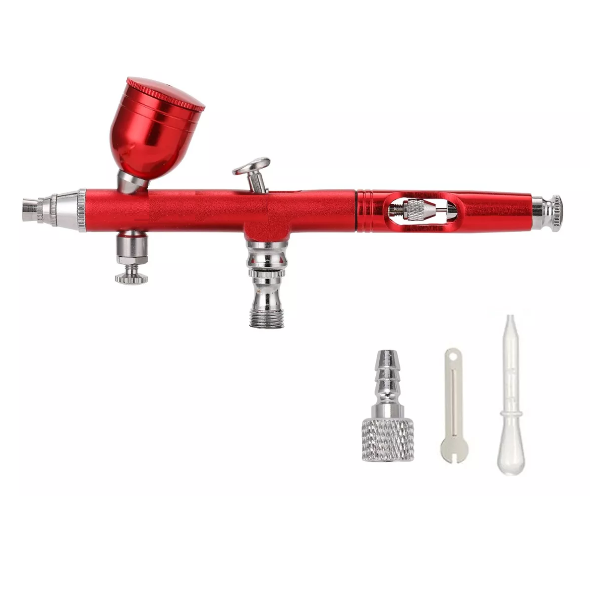 Kit De Aerografo Pincel Vaso Aire Profesional 3d