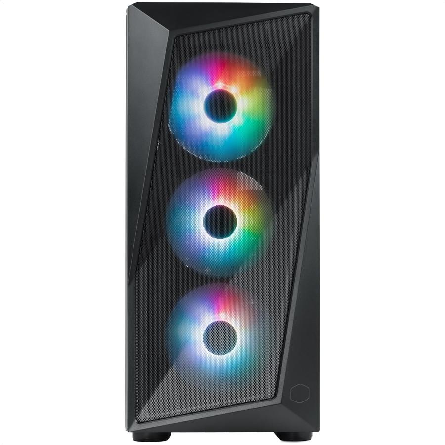 Gabinete Cooler Master CMP 520 ARGB USB3 3 Ventiladores Vidrio Templado CP520-KGNN-S00