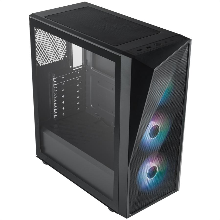 Gabinete Cooler Master CMP 520 ARGB USB3 3 Ventiladores Vidrio Templado CP520-KGNN-S00