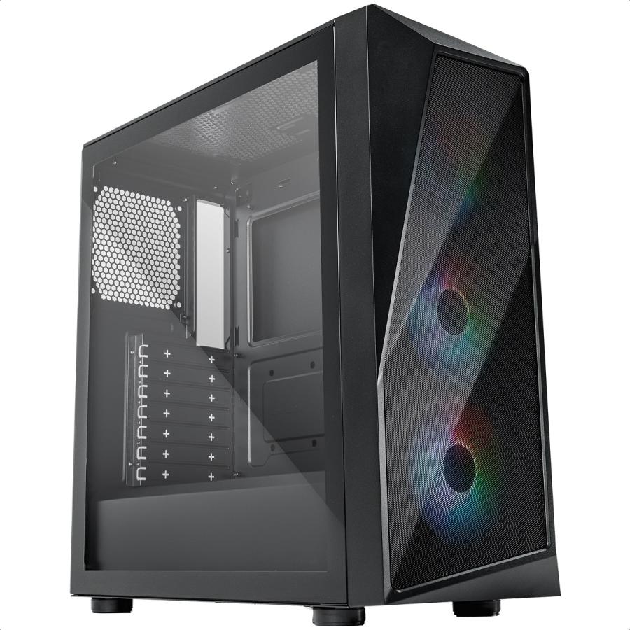 Gabinete Cooler Master CMP 520 ARGB USB3 3 Ventiladores Vidrio Templado CP520-KGNN-S00