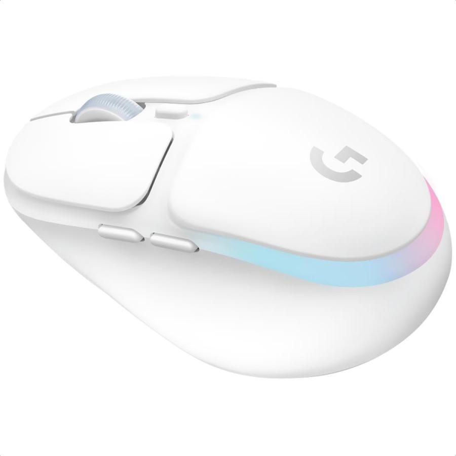 Mouse Logitech G705 LIGHTSYNC RGB Gaming Inalambrico Optico USB Blanco 910-006366