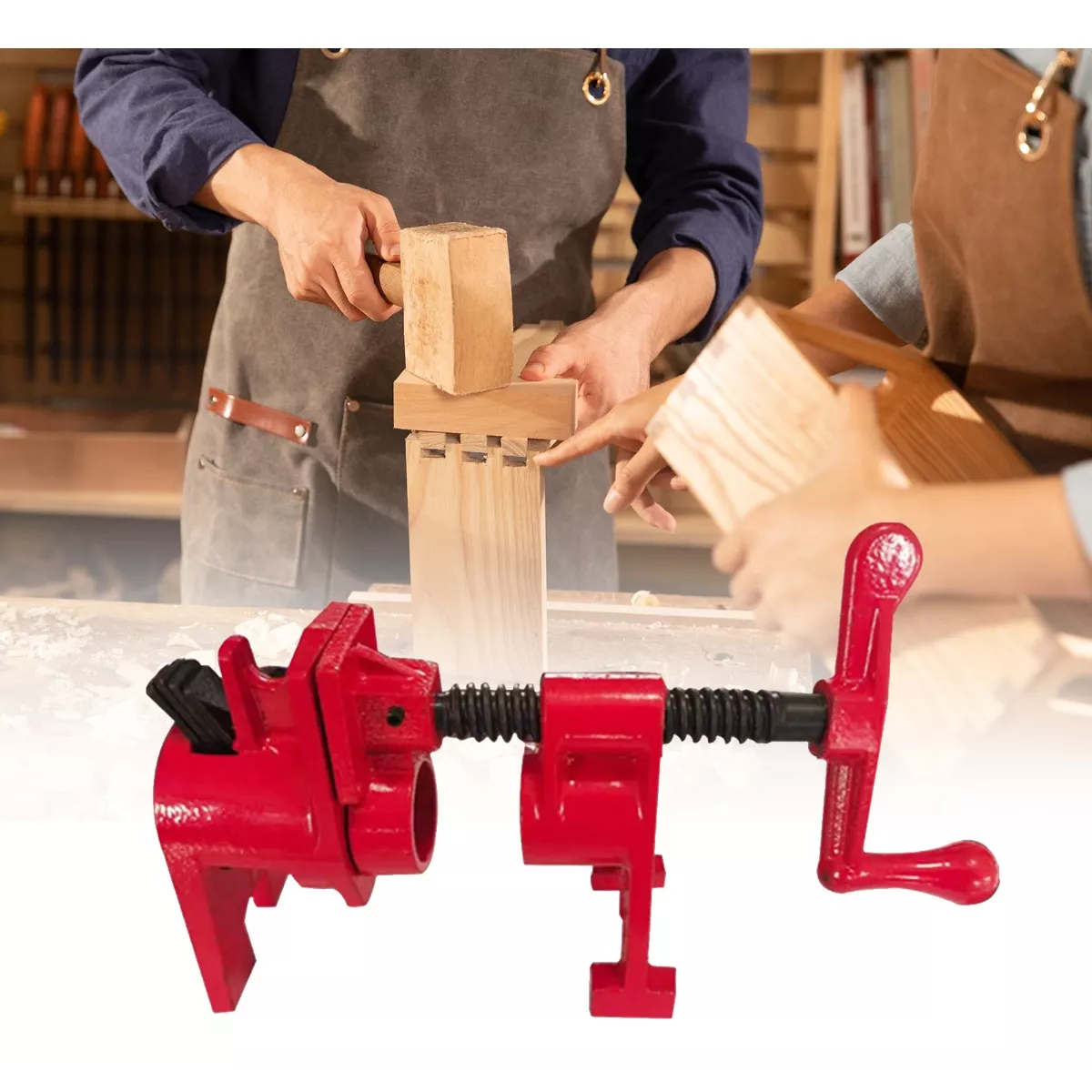 Prensa / Sargento Para Madera De Tubo 3/4 Pz
