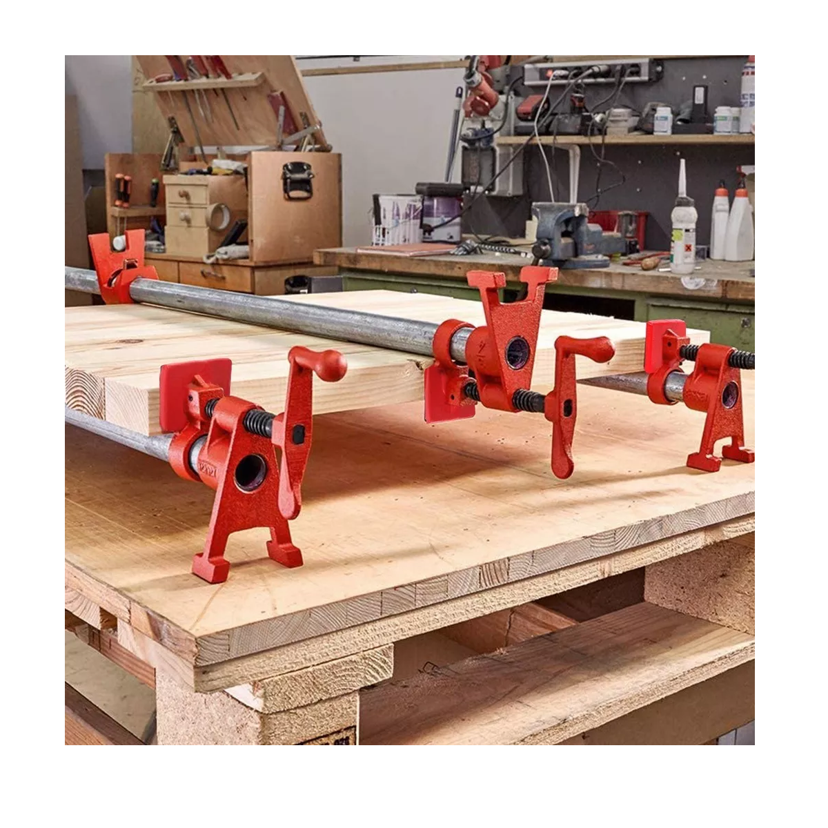 Prensa / Sargento Para Madera De Tubo 3/4 Pz