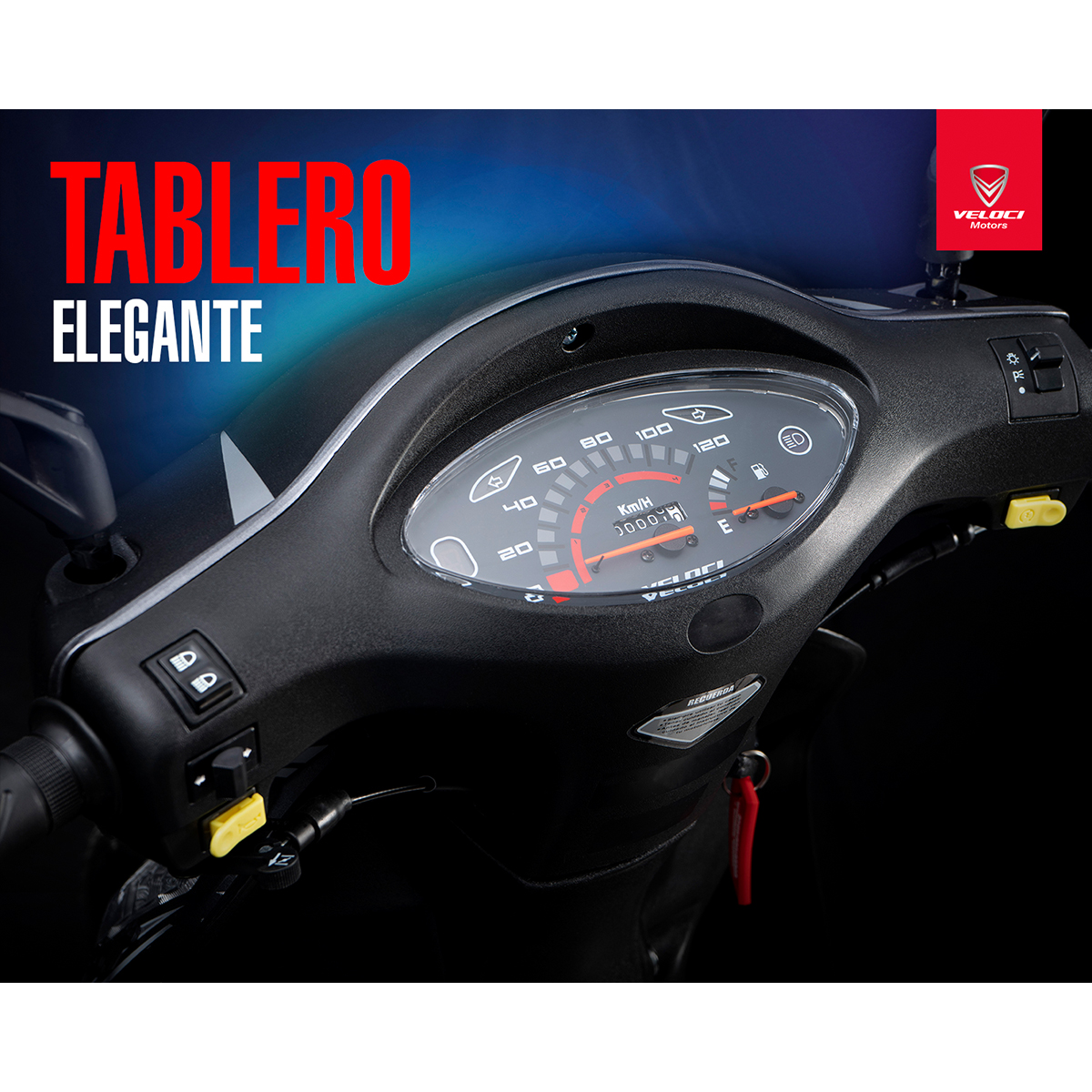Motocicleta Veloci Draxter RX Sport Limited 125 CC Plata 2024.
