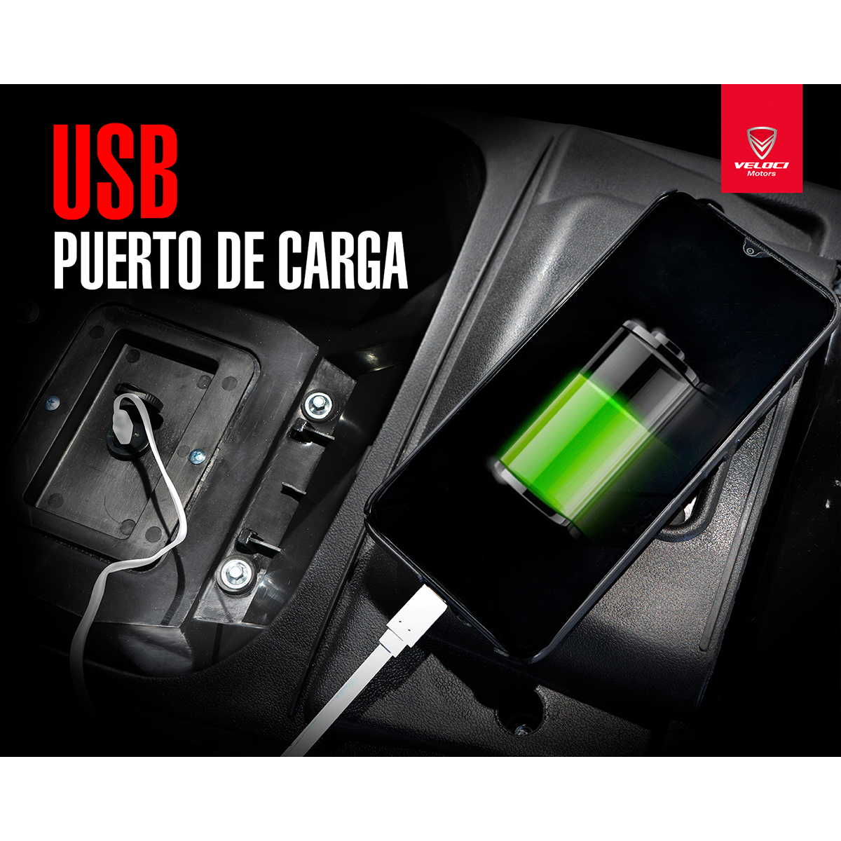 Motocicleta Veloci Draxter RX Sport Limited 125 CC Plata 2024.