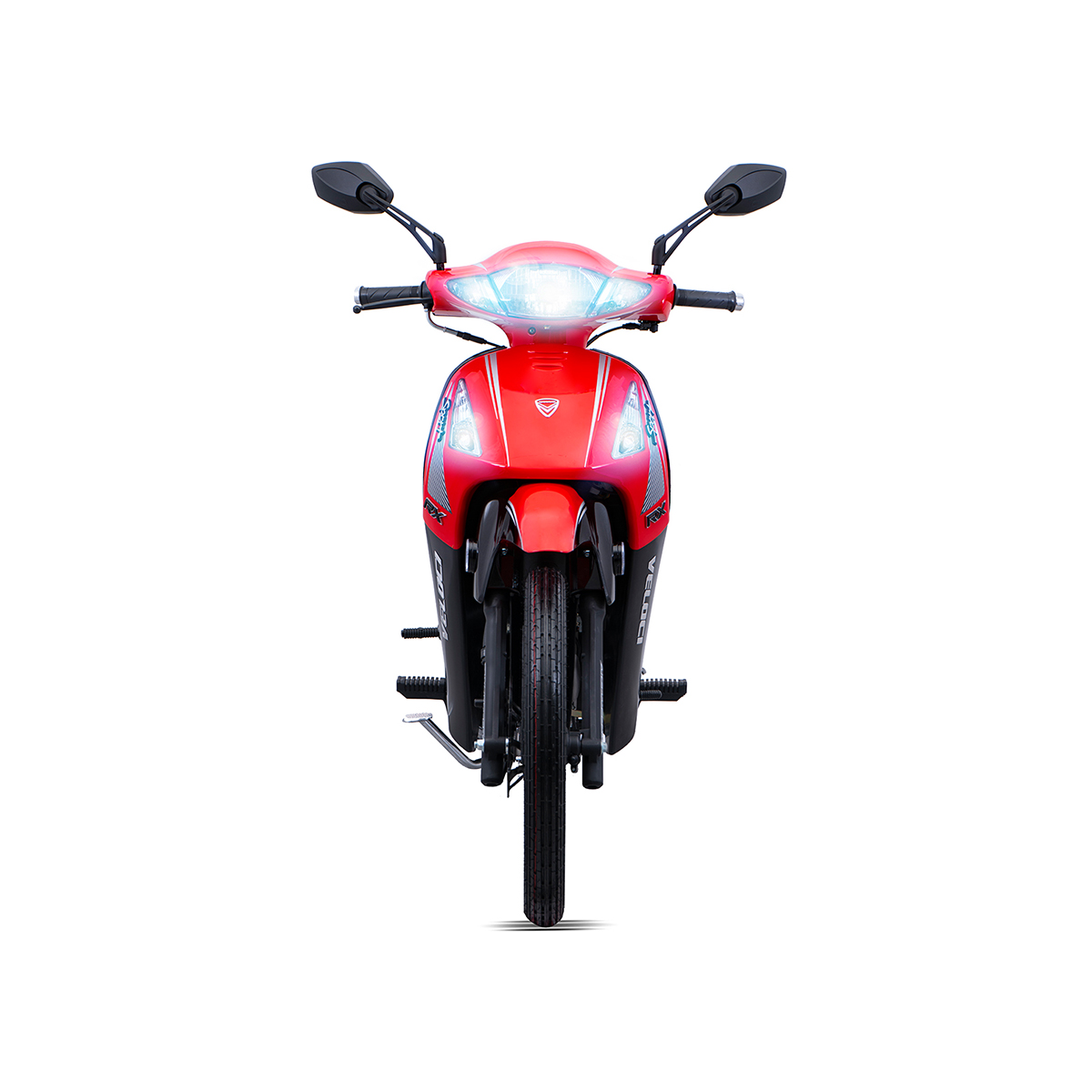 Motocicleta Veloci Draxter RX Sport 125 CC Rojo 2024.
