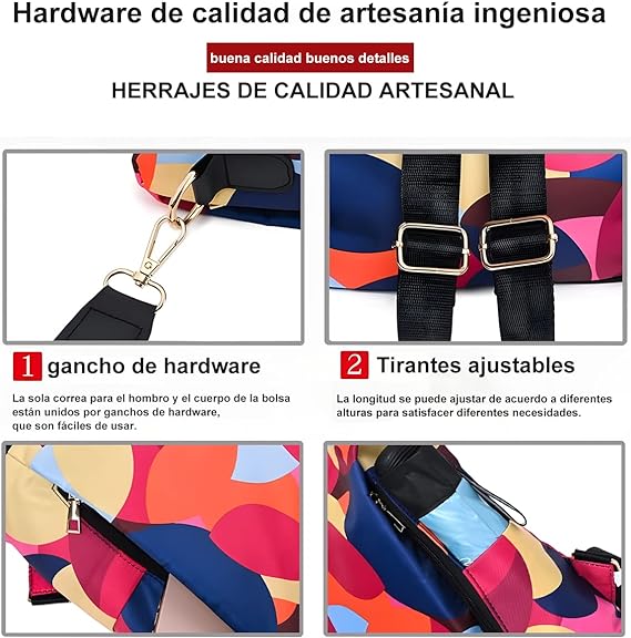 A Mochilas Antirrobo Impermeable para Mujer, Mochila Cuero antirrobo Impermeable para Mujer de Bolsa de Mano Mochilas Casual Bolsa de Viaje Messenger Bag Backpack.