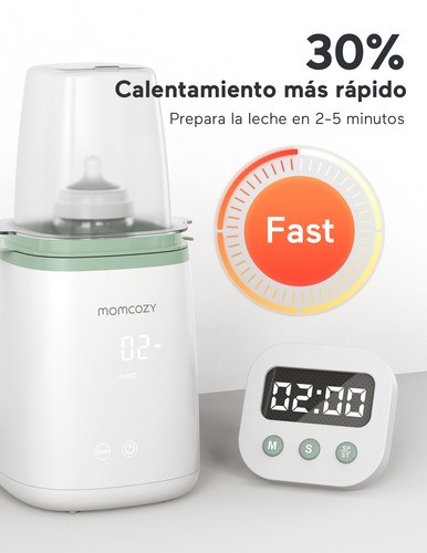 "Calentador De Biberones Momcozy Smart, Calentador De Leche ".