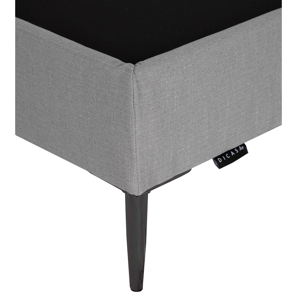 Base Cama King Size Dicasa Slim Gris Claro