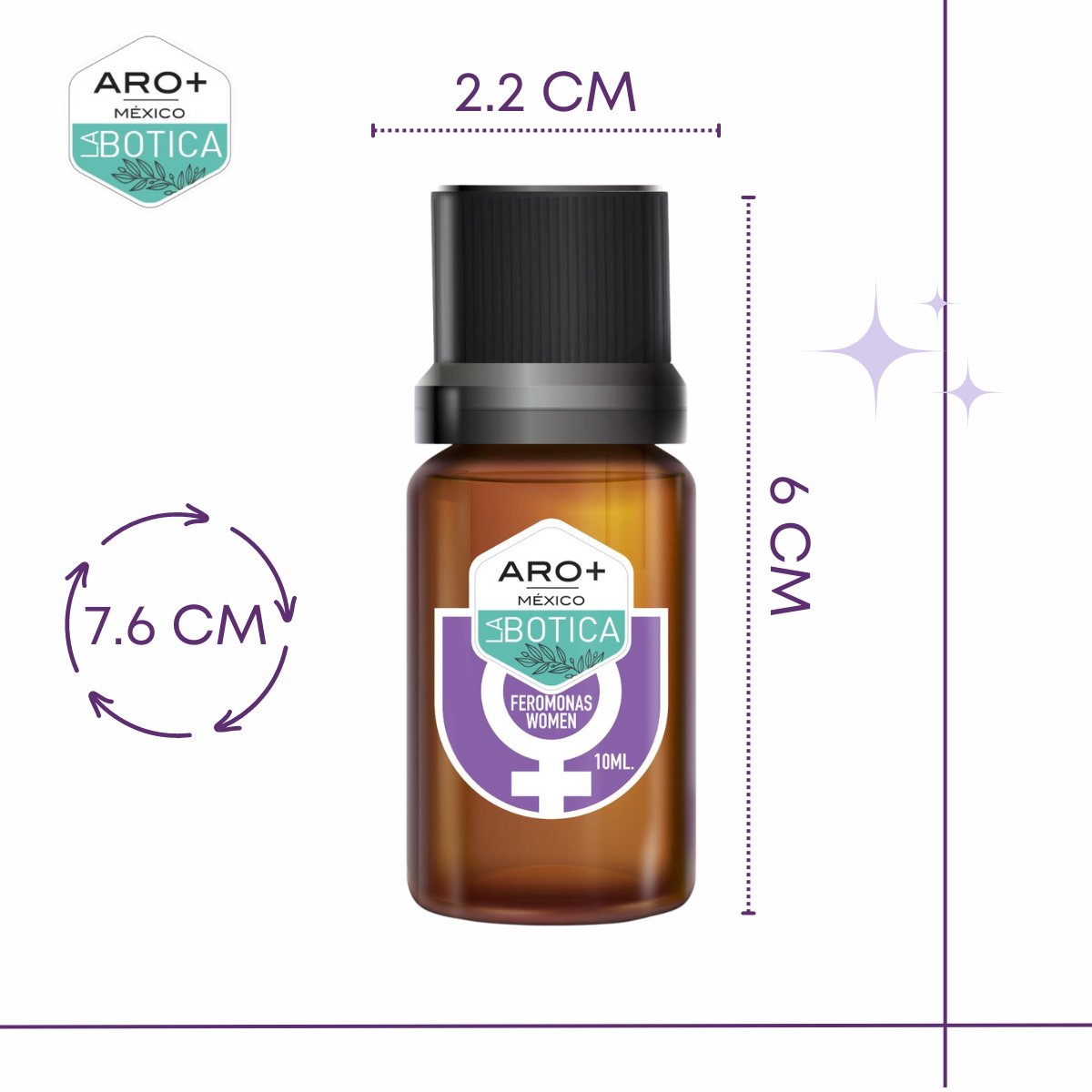 Feromonas Concentradas Femeninas Sin Aroma Para Perfume .