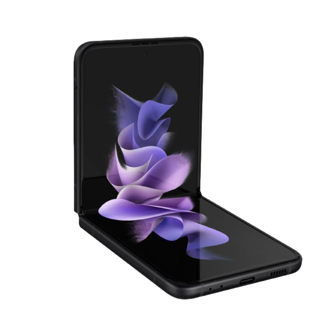 Galaxy Z Flip 3 128GB Negro Reacondicionado Grado A + Cargador Genérico