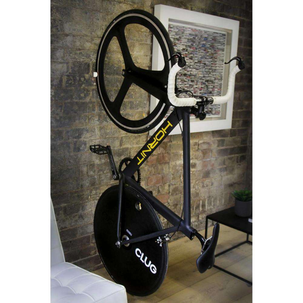 Soporte Pared Bicicleta Mtb 44-57mm Blanco/negro Clug.