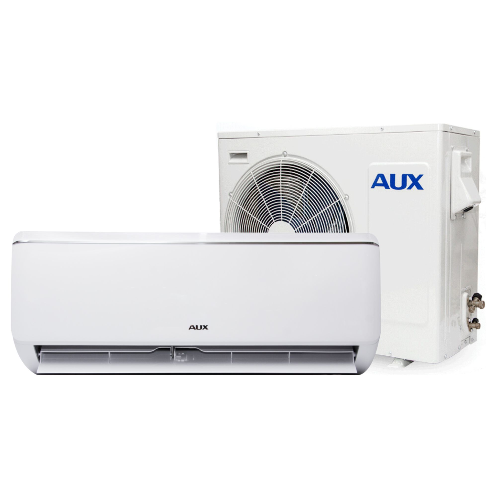 Minisplit Inverter AUX de 1.5 Toneladas, 18,000 BTU, Frío y Calor, 220V, Wi-Fi, Gris