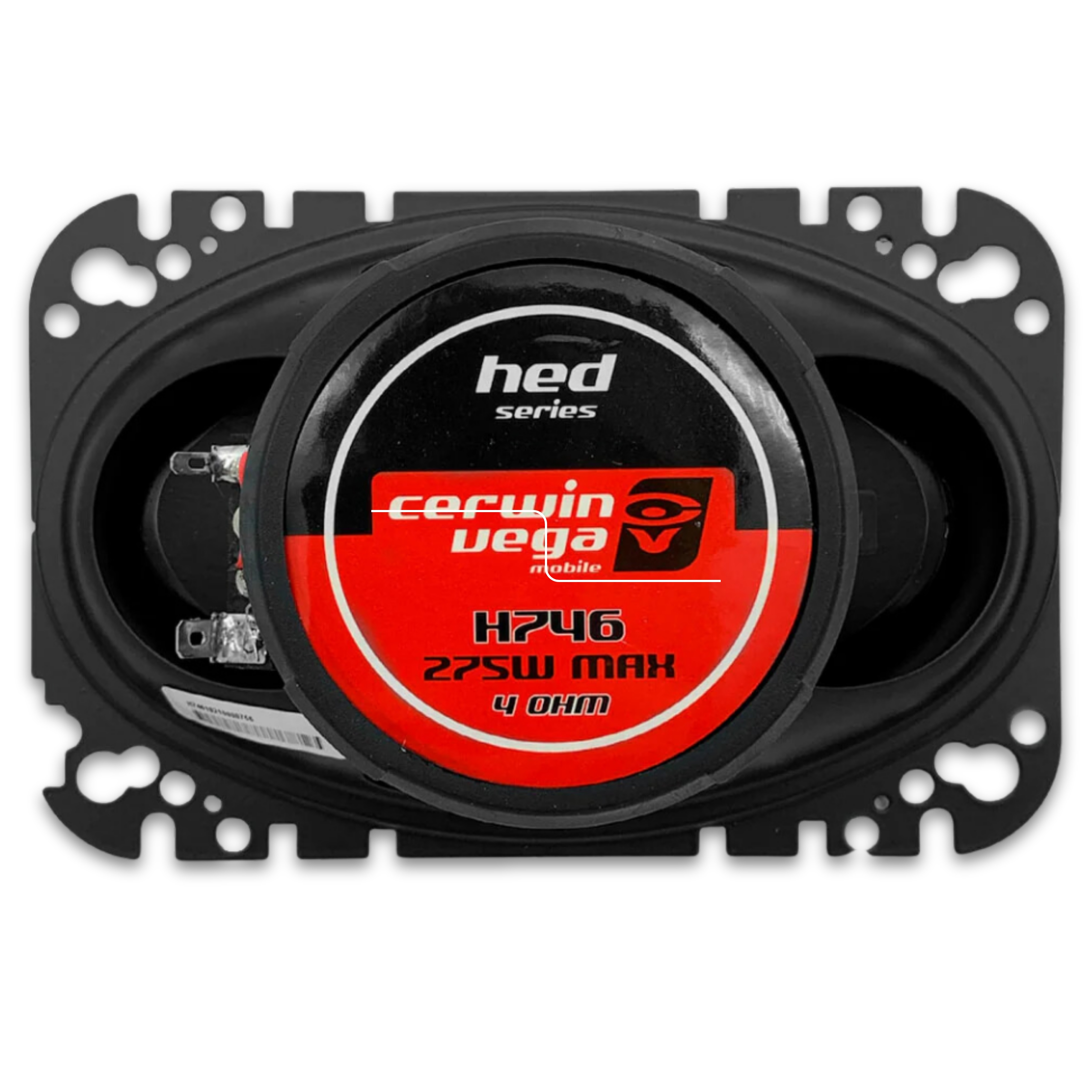 Bocinas Coaxiales 4x6 pulgadas 275 Watts Cerwin Vega H746.