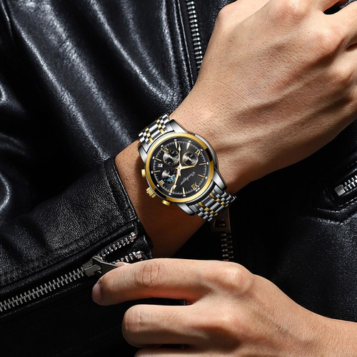Reloj Para Hombre: Reloj Luminoso Impermeable.