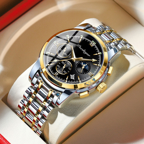 Reloj Para Hombre: Reloj Luminoso Impermeable.