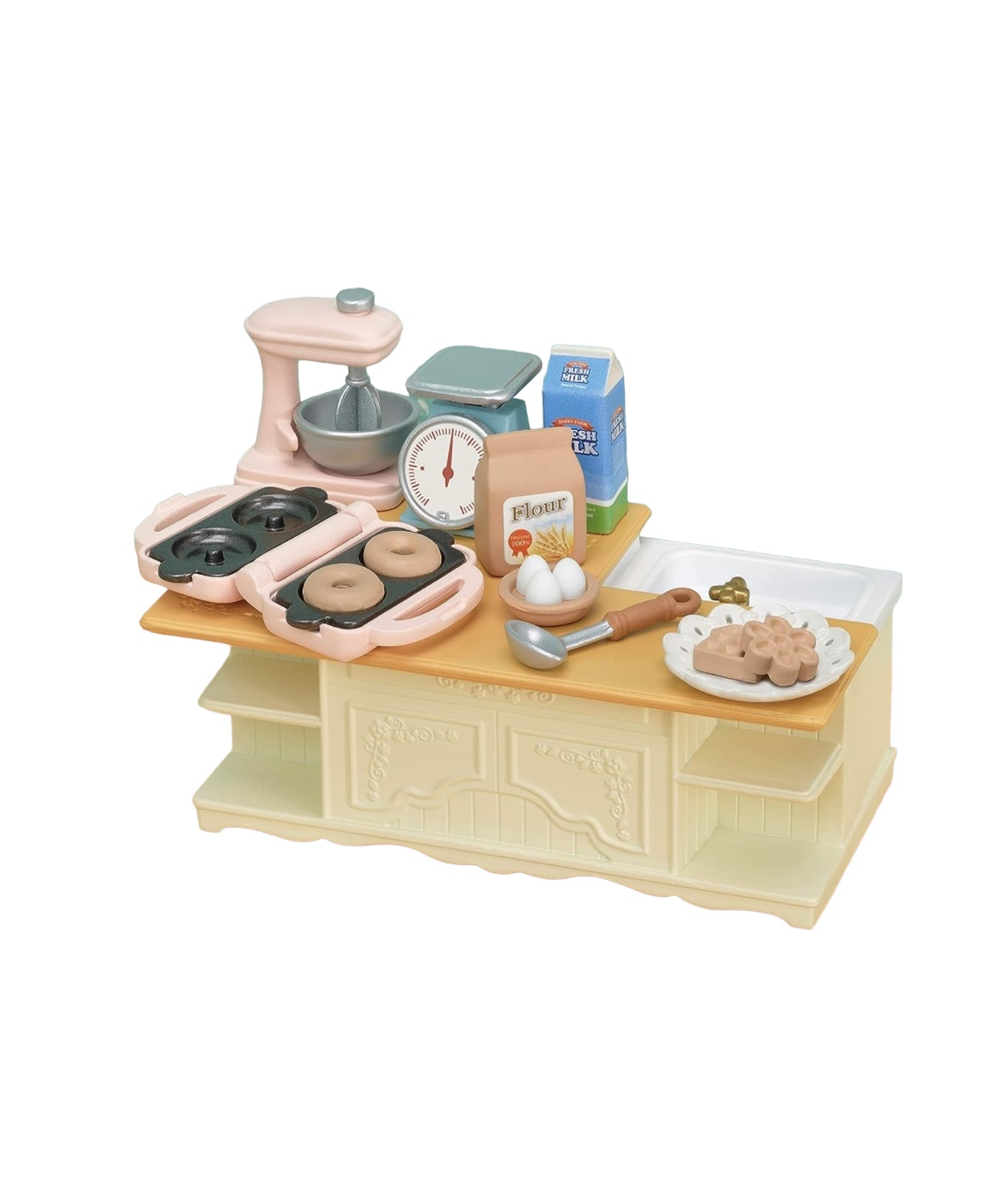 Calico Critters Isla De Cocina B4u.