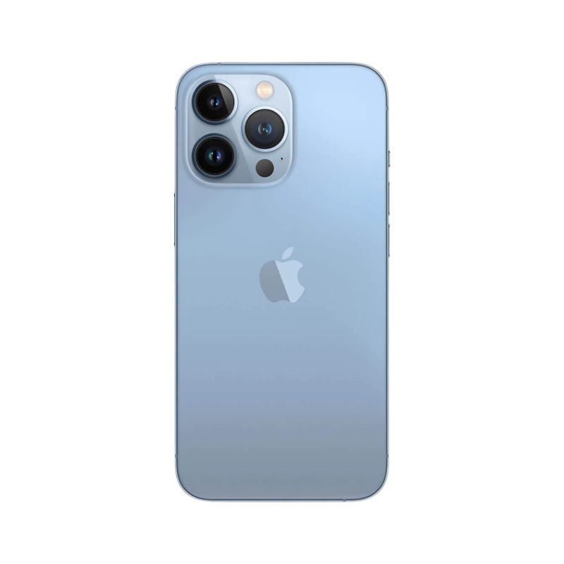 iPhone 13 Pro Max 256GB Azul Reacondicionado Grado A + Audífonos Genéricos.