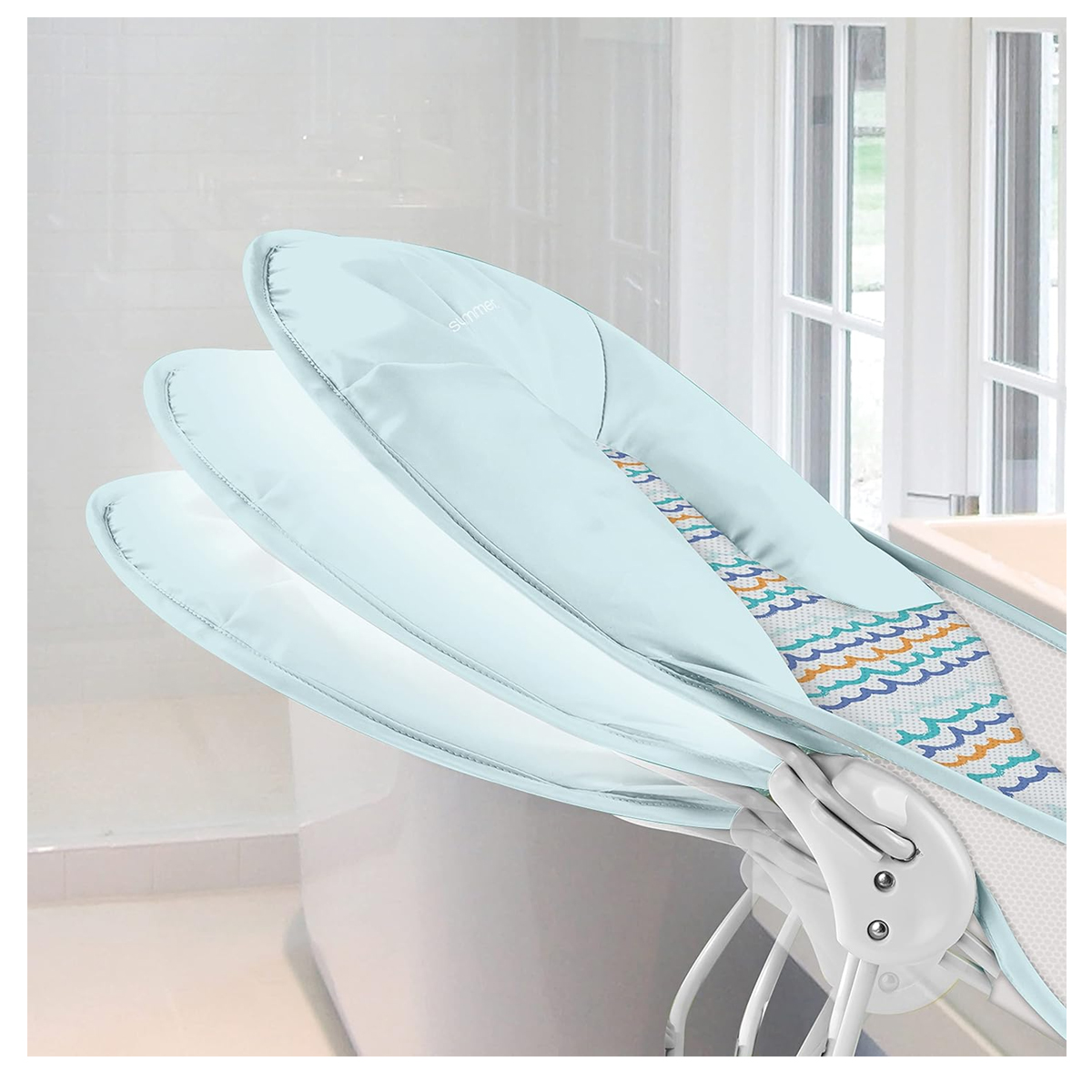Bañera Para Bebé Hamaca Deluxe Summer Infant Gris Aqua