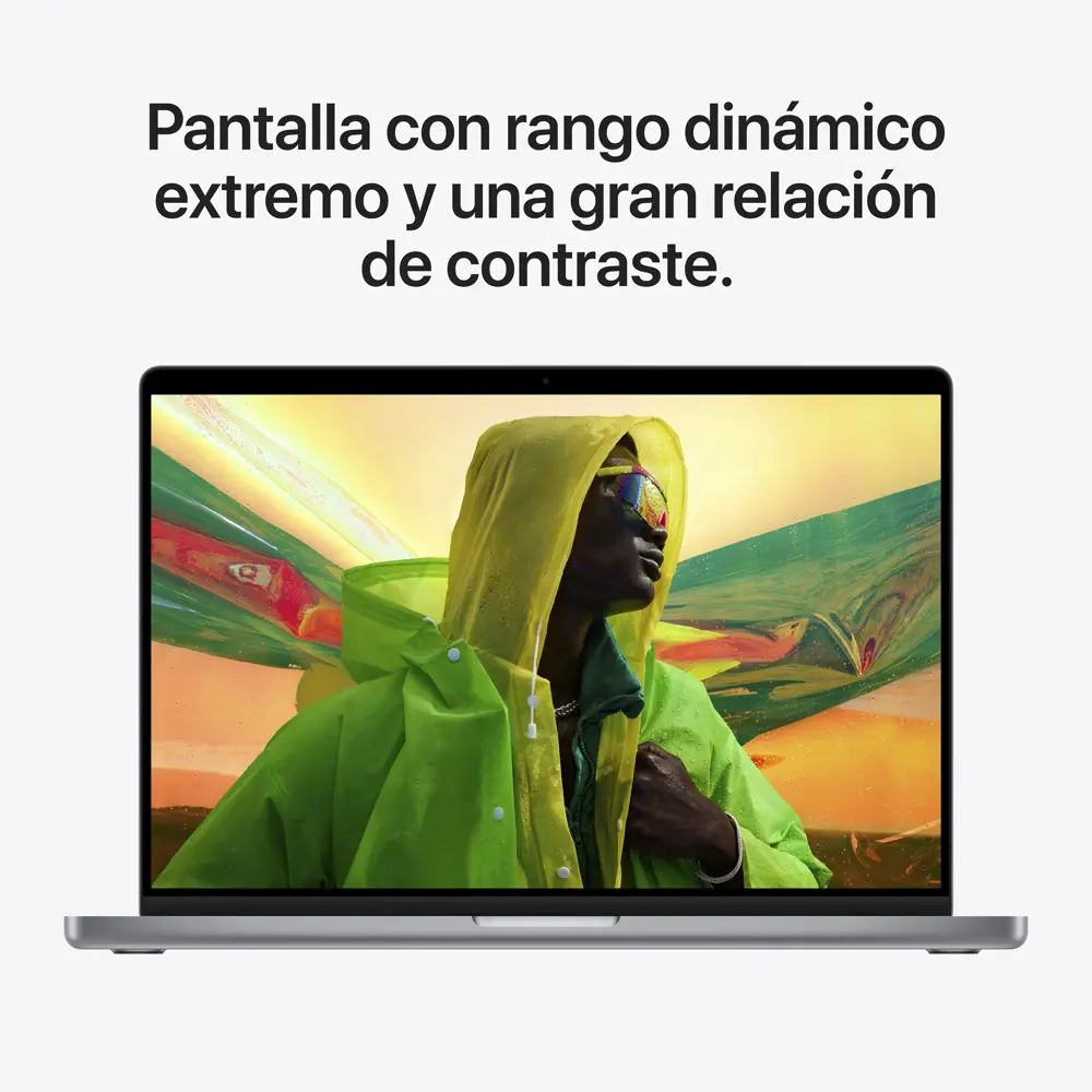 MacBook Pro 16 Pulgadas Chip M1 Pro Cpu 10 Gpu 16 16Gb Ram 512 GB Gris Espacial.