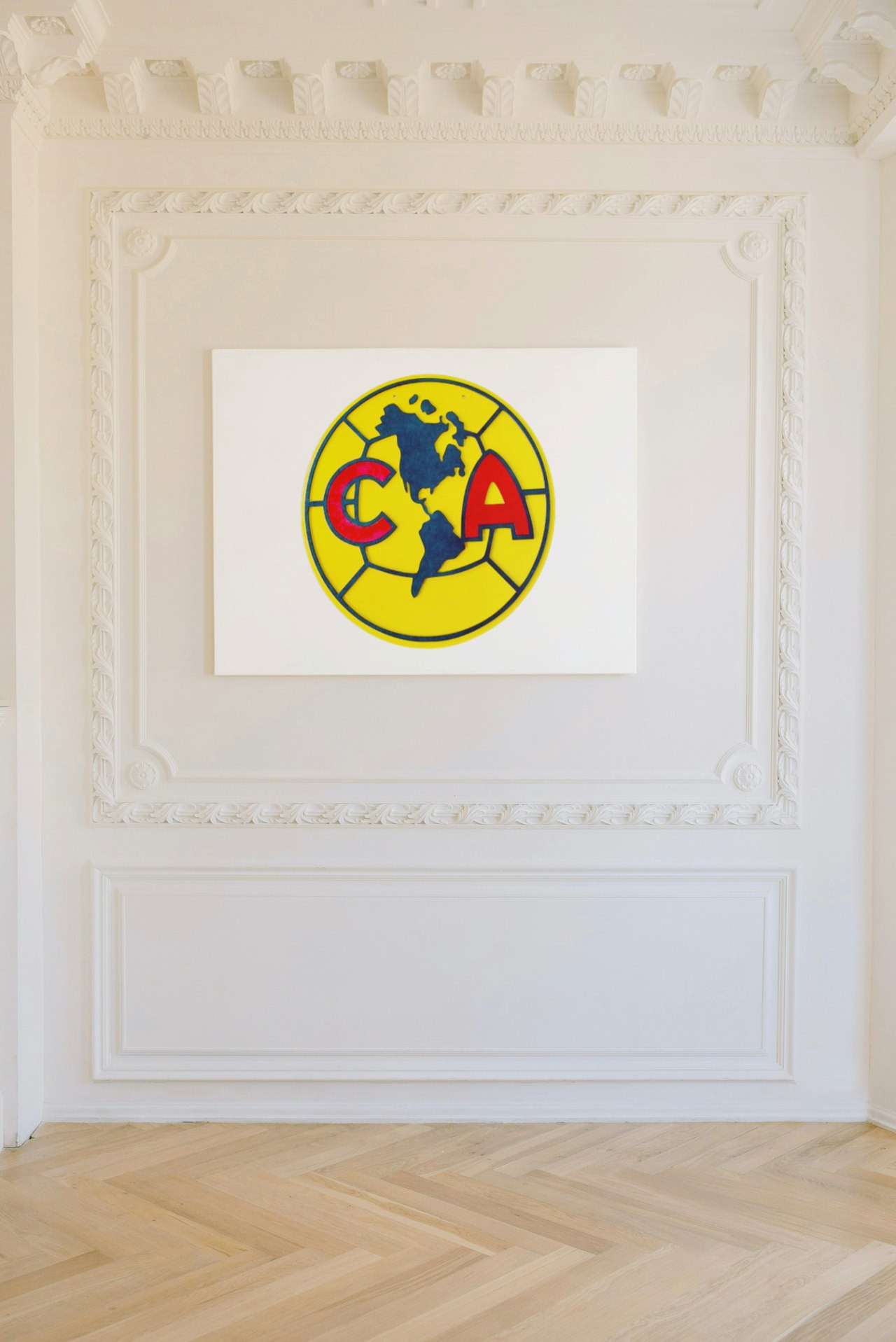 Cuadro decorativo de club de futbol fc Ameri 40 cm ideal para pared.