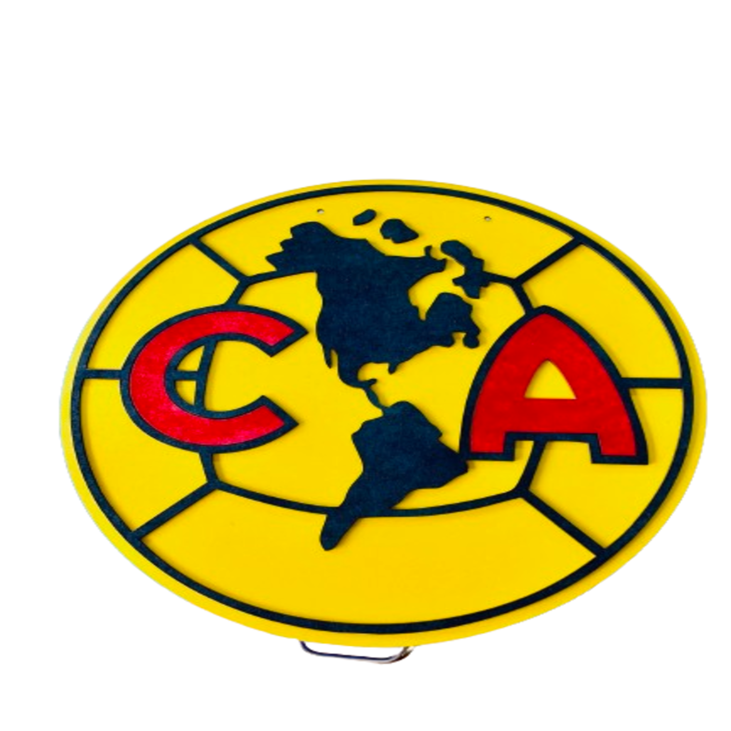 Cuadro decorativo de club de futbol fc Ameri 40 cm ideal para pared.