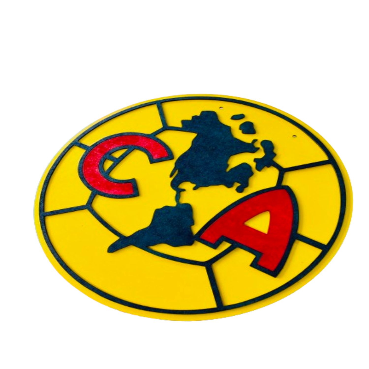 Cuadro decorativo de club de futbol fc Ameri 40 cm ideal para pared.