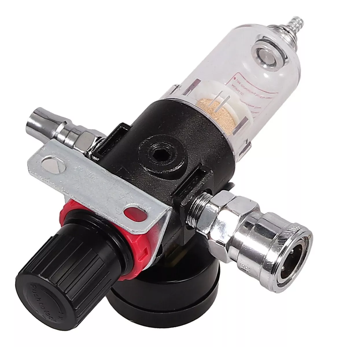 Filtro Y Regulador De Aire Para Compresor Entrada 1/4 Npt