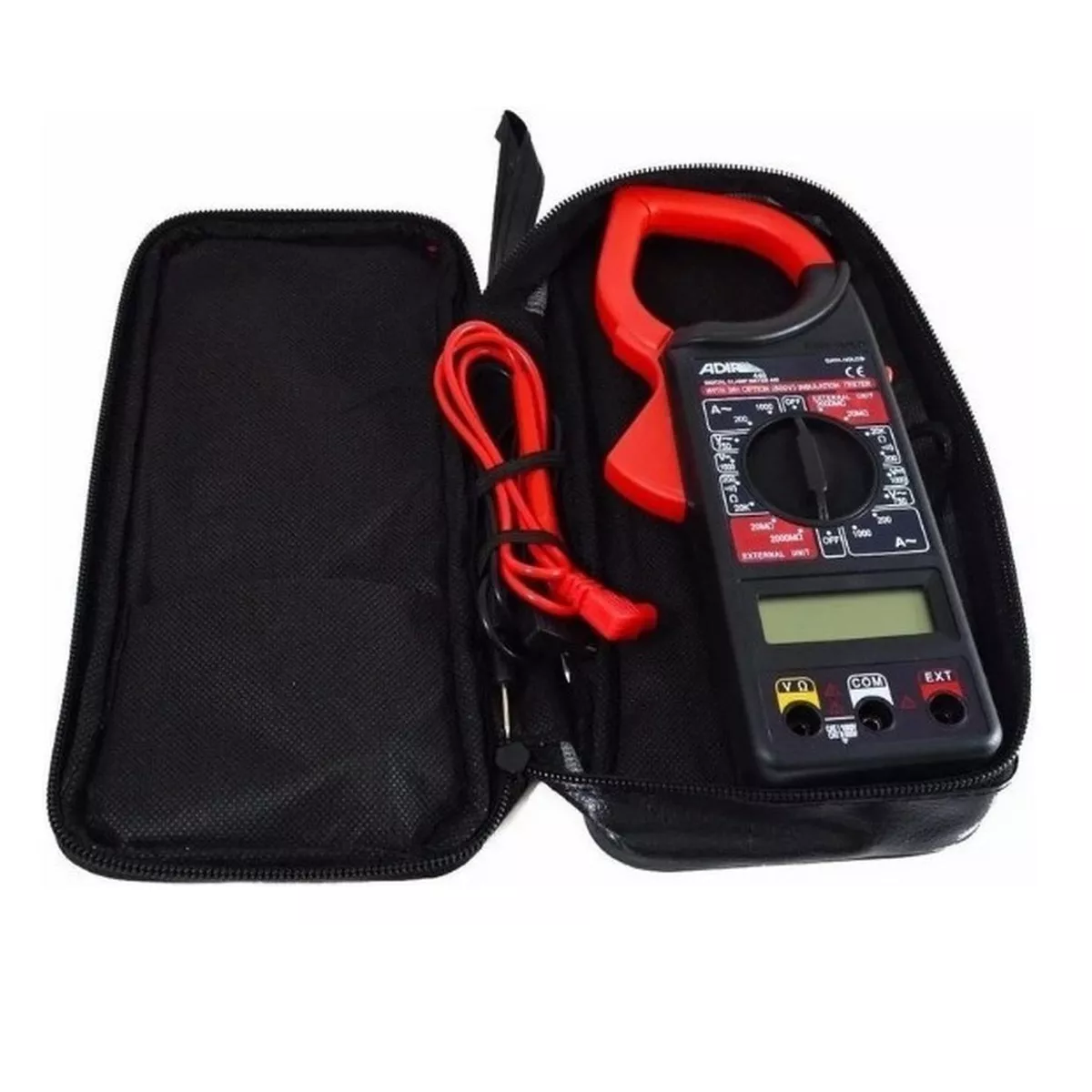 Multimetro Profesional Digital Gancho + Estuche