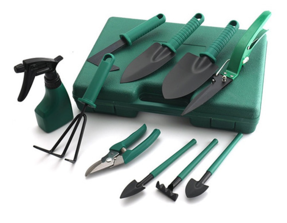Juego De Herramientas De Jardinería, 10 Piezas