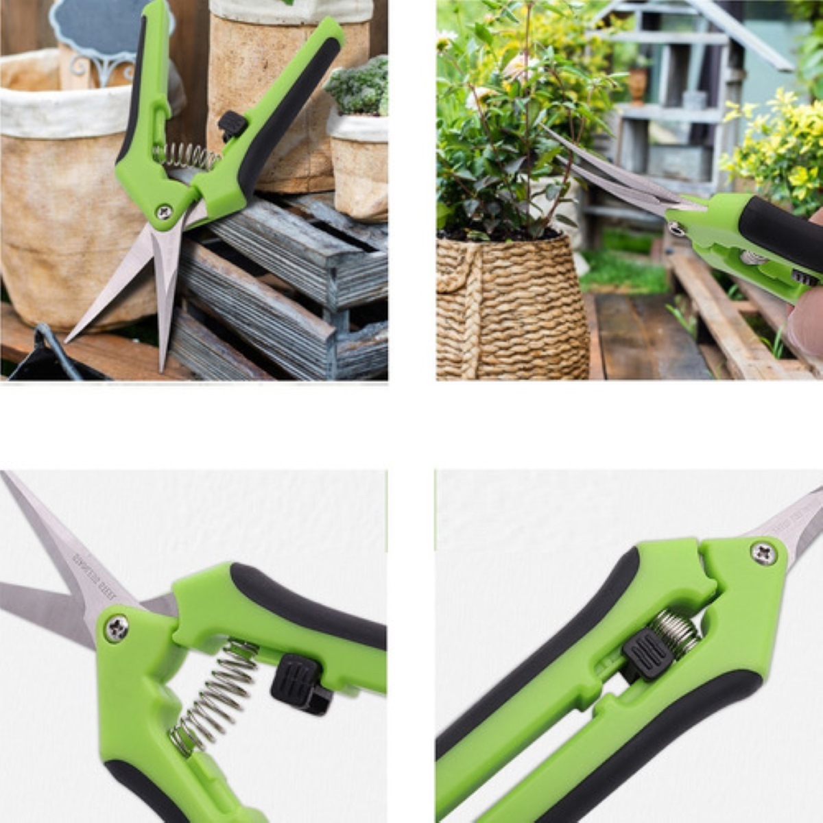 Kit De Tijeras De Podar Manuales Para Jardín 2 Pzas