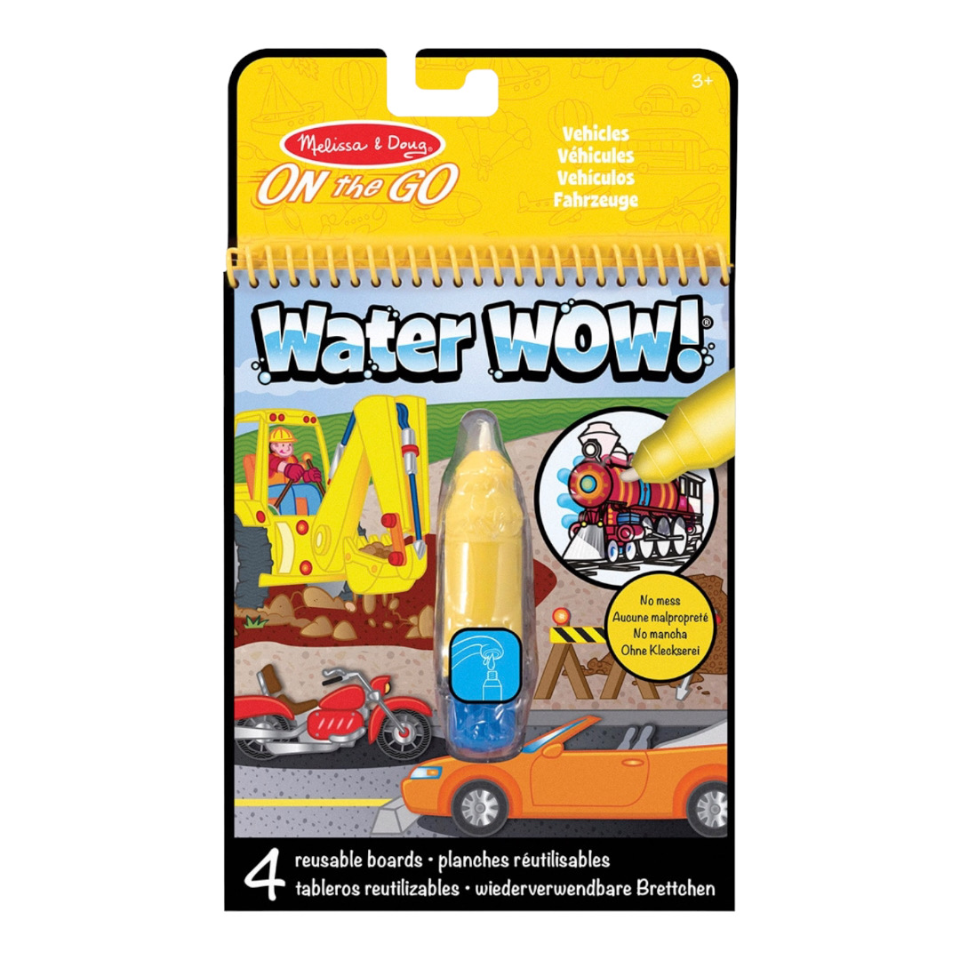 Libro Mágico Water Wow Marshall Melissa & Doug Vehiculos.