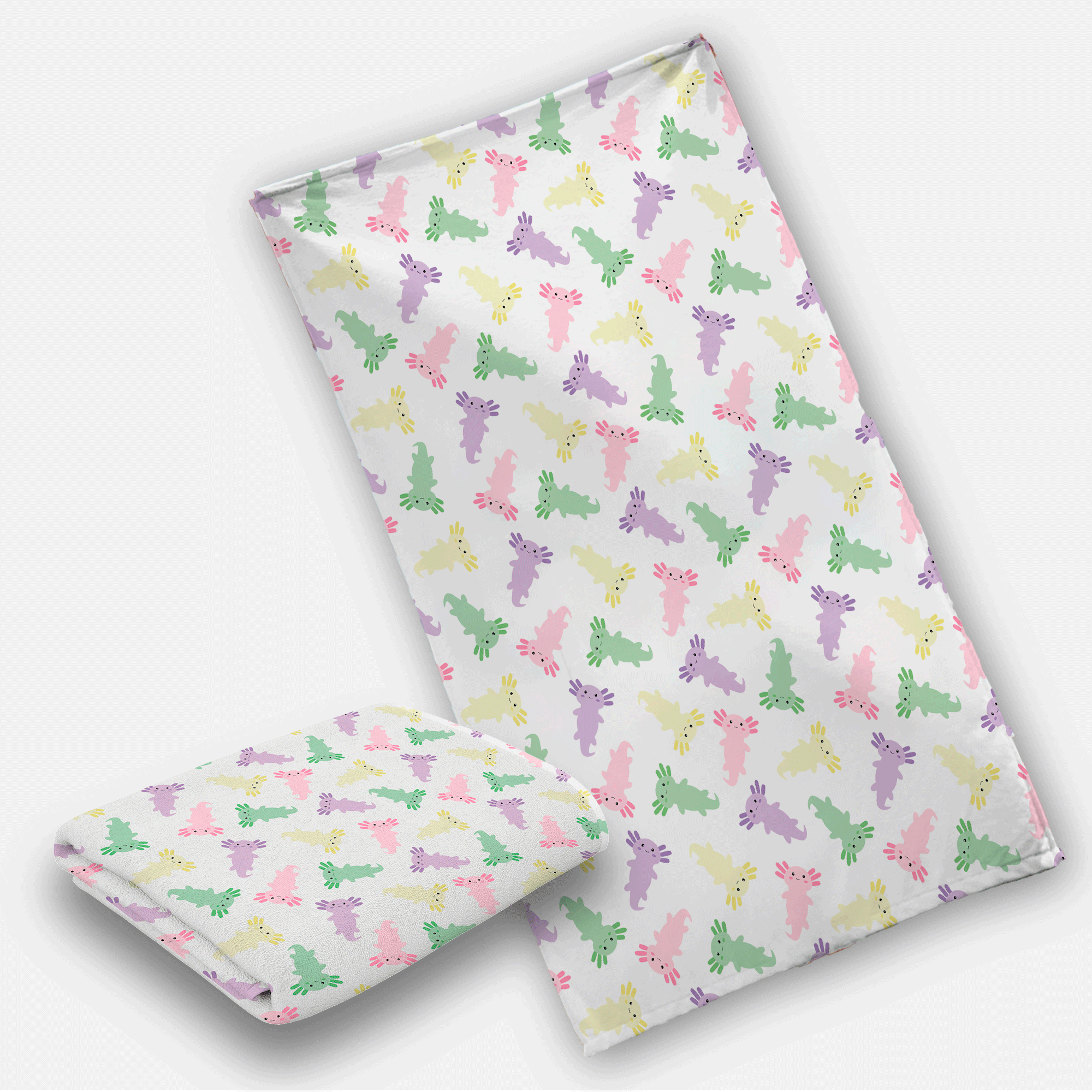 Toalla de Baño Diseño de Ajote De Colores Ligera Y Suave Alta Calidad.
